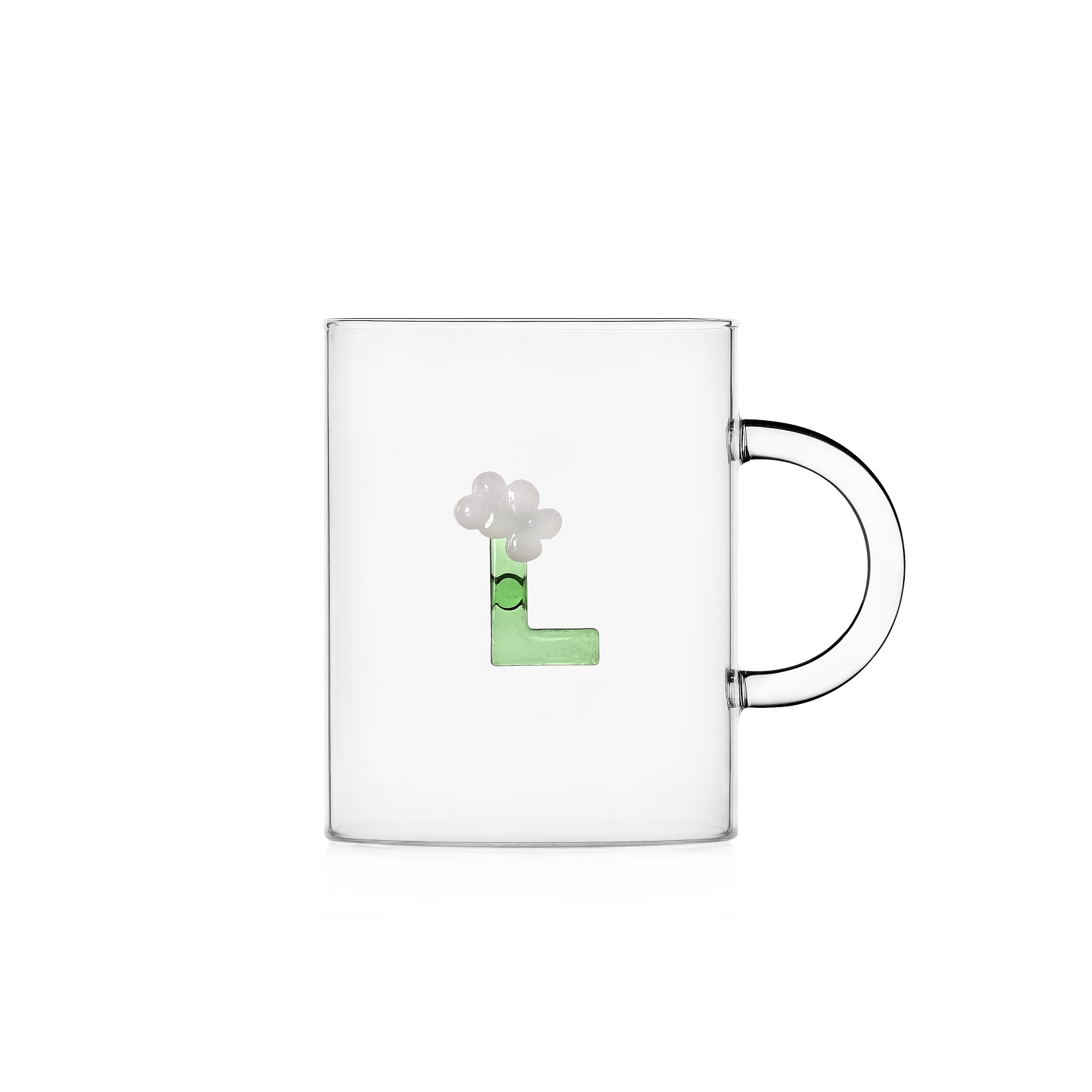 Mug Ichendorf Greenwood Collection Flowery Alphabet Letter L